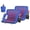 Blue, variant on PNKKODW 2PCS 25" Dual-Side Heated Stadium Seats with Back Support, Extra Wide Stadium Chair for Bleachers, USB 3 Levels Heat, 5 Pockets for Outdoor Camping Winter Sports,Blue(No Battery)