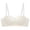 A-Khaki209, variant on Women's T-Shirt Bras Wireless Half Cup Seamless Bra Convertible Spaghetti Straps Support Minimalist Everyday Bras