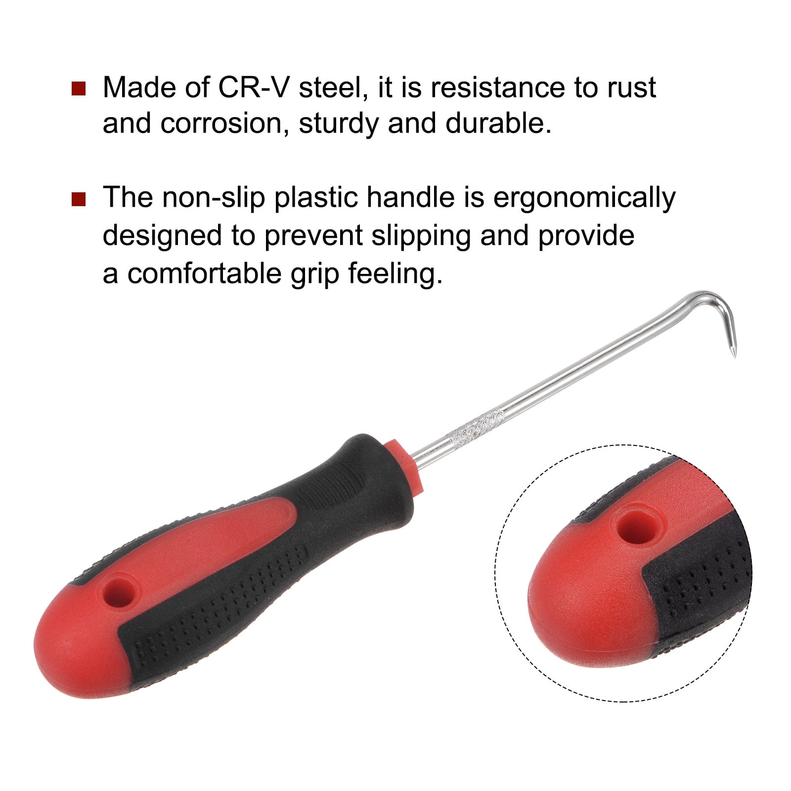 Unique Bargains Puller Remover Tool for Oil Seal and O-rings Gasket Removal 5.91"