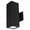 Black, variant on Wac Lighting Dc-Wd05-Fa Cube Architectural 2 Light 13" Tall Led Outdoor Wall Sconce -