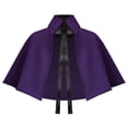 thumbnail image 5 of Hvyesh Victorian Gothic Renaissance Medieval Steampunk Collar Capelet Womens Short Cape Cloak, 5 of 6