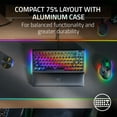 thumbnail image 5 of Razer BlackWidow V4 75% Hot-Swappable Mechanical Gaming Keyboard, RGB Chroma, Black, 5 of 14