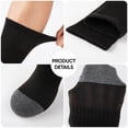 thumbnail image 4 of COOPLUS 15 Pairs Mens Crew Socks Lightweight Athletic Socks Breathable Comfort Sport Socks for Men, 4 of 8