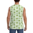 thumbnail image 4 of Gaeub Green Avocado Men's Sleeveless Muscle Shirts Workout Tank Tops, Odor Protection and Comfortable - Large, 4 of 8