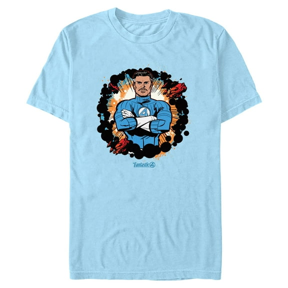 Mens The Fantastic Four: First Steps Reed Richards Leader Power T Shirt