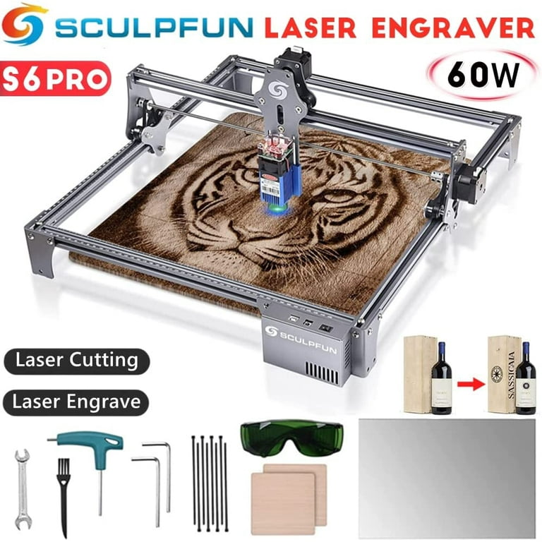 How Does Air Assist Help With Laser Cutting? SCULPFUN S9/S10 vs. XTOOL D1  PRO Tested - 2024 - Hobby Laser Cutters and Engravers