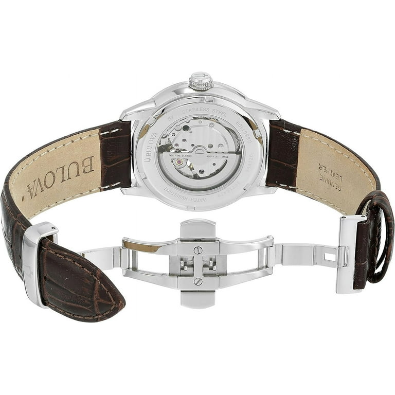 Bulova men's 96a120 bva cheap series dual aperture dial watch