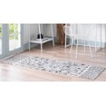 thumbnail image 3 of Rugs.com Morocco Collection Rug – 10 Ft Runner Ivory High-Pile Rug Perfect For Hallways, Entryways, 3 of 9