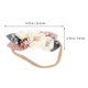 thumbnail image 3 of 3 unids Baby cientos días Photo Headbands Pearl Flowe Hairbands (Rosa, Beige), 3 of 5