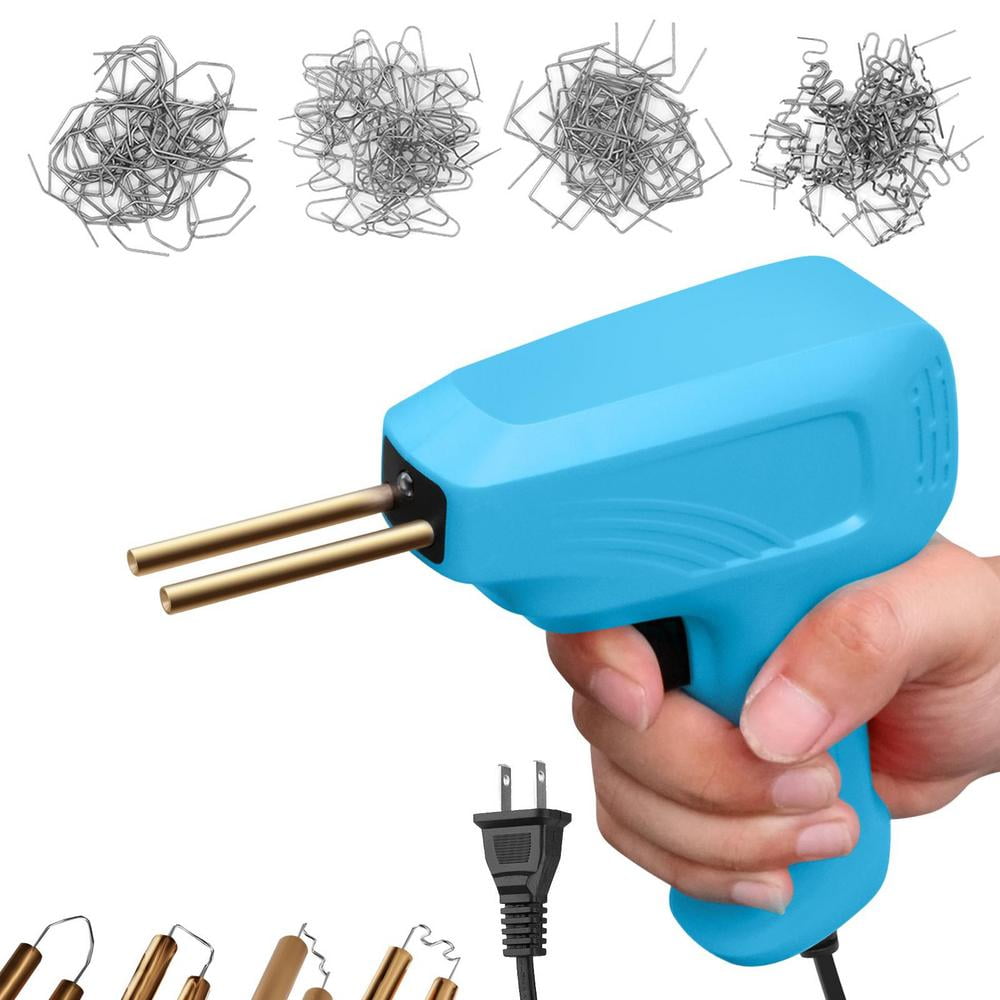 Ksruee Plastics Welder 50W Plastics Welding Kit Heat Stapler Plastics