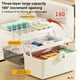 thumbnail image 4 of Caja Organizadora de Medicamentos Portátil de Múltiples , Kit de Almacenamiento de Gran Capacidad con Compartimentos de Clasificación A, 4 of 5