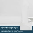 thumbnail image 5 of Velvet Club Chair Slipcover, 2 Pieces Stretch Tub Chair Covers Removable Washable Armchair Cover, 5 of 8