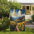 thumbnail image 4 of Summer Sunflower Flower Decorative Garden Flag, Outside Decorations, Summer Fall Autumn Farmhouse Outdoor Small Home Decor Double Sided 12 x 18, 4 of 5