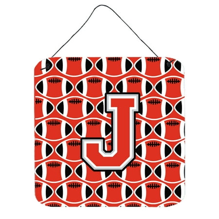 Letter J Football Scarlet And Grey Wall Or Door Hanging Prints Letter J Football Scarlet And Grey Wall Or Door Hanging Prints Cj1067 Jds66