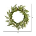 thumbnail image 2 of Vickerman D190330 30 in. Artificial Cedar Pinecone Wreath with 40 Tips, 2 of 2