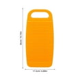 thumbnail image 2 of HEALEEP Cleaning Washboard Yellow PP Simple Design for Families Home Use 1Pcs, 2 of 8