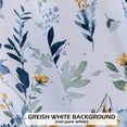 thumbnail image 3 of Cortinas separadoras de ambientes MYSKY HOME Floral, 2 unidades, 80 x 200 cm, amarillo/azul, 3 of 8