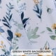 thumbnail image 3 of Cortinas separadoras de ambientes MYSKY HOME Floral, 2 unidades, 80 x 200 cm, amarillo/azul, 3 of 8