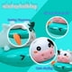 thumbnail image 3 of Baby bath water toy - Cute Cow Bath Toys Sprinklers for Babies 0-6 6-12 Months, Floating Pool Plaything for Toddlers 1-3 3-5 Years Old（green）, 3 of 5