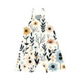 thumbnail image 5 of Zpanxa Girls Shorts Polyester Spandex Print Pattern Sleeveless Overalls with Pockets 13-14 Years, 5 of 5