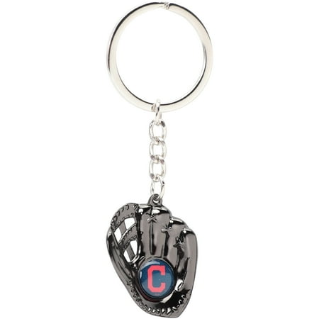 Cleveland Indians Baseball Glove Team Keychain - No Size
