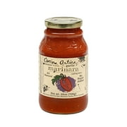 Cucina Antica - Garlic Marinara Pasta Sauce - 25oz (Pack of 6) - Non GMO, Whole 30 Approved, Gluten Free