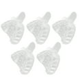 thumbnail image 4 of Plateau d'Impression Dentaire, 5 Pcs Plateau Perforé Transparent Jetable pour Réparation des Dents Supérieures, 4 of 8