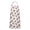 White Cow Smile, variant on White Cow Strawberry Heart Pattern Apron-Garden Aprons for Women with Pockets-Cotton Linen Waterproof Kitchen Cooking Gardening Aprons Adjustable for Kitchen,Cooking,BBQ and Salon 33x27 Inch
