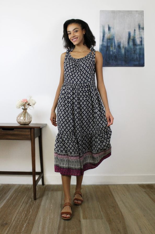 walmart beach lunch lounge dress Beachlunchlounge Womens Sleeveless Maxi Dress with Side Cutout Detail
