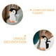 thumbnail image 4 of 2 uds encantador pingüino Animal muñeco de peluche llavero de juguete llavero bolsa colgante juguetes de recuerdo de fiesta para niños niñas gris negro, 4 of 6