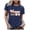 D, variant on Trendfront Womens Summer Crew Neck Short Sleeve Tops Pattern Artwork Graphic Tees Printed Casual Everyday Style Wear T-Shirts