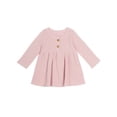thumbnail image 4 of Modern Moments by Gerber Baby Girl Waffle Long Sleeve Dress & Diaper Cover Outfit Set, 2 Piece, Sizes 0/3-24 Months, 4 of 8
