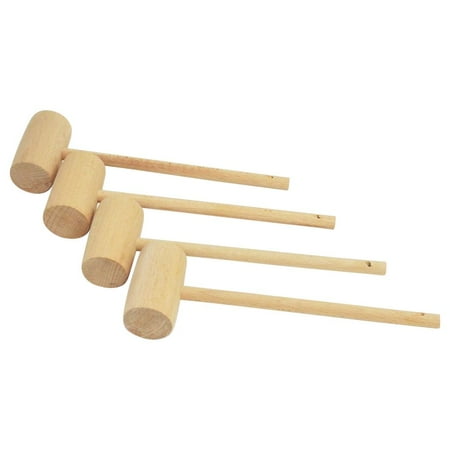 Sets Mallets - Wooden Crab Mallet, Set of 4
