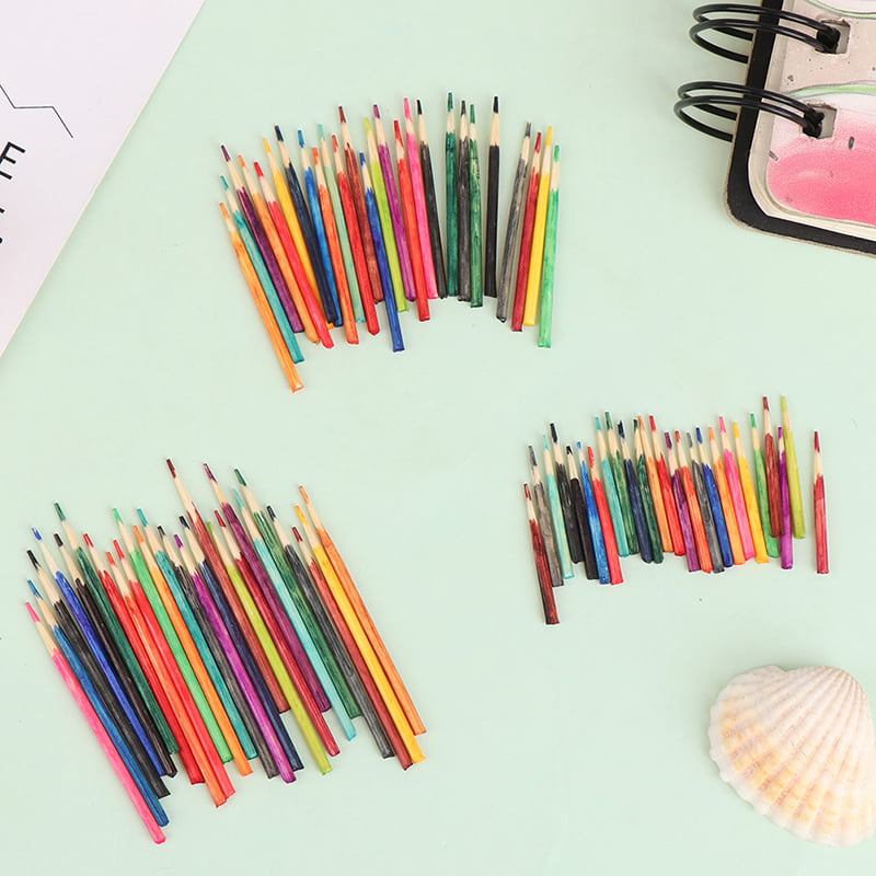 Pencil Holder With Pencils Dolls House Miniature Stationery 1.12 Scale 