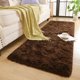 thumbnail image 5 of Alfombra Chicrug para dormitorio, suave y esponjosa, 60 x 180 cm, color marrón, 5 of 7