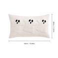 thumbnail image 2 of Halloween Ghost Pillow Cover 12 X 20 Inch Embroidered Tufted Ghost Throw Pillow Case for Spooky Home Decor Halloween Party Decoration 1 Pack, 2 of 5