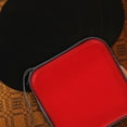 thumbnail image 5 of unbranded Estuche Con Cremallera Rojo Para Guardar Y Proteger Discos Cd Y Dvd De Daños, 5 of 5
