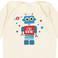thumbnail image 4 of Inktastic Robot 1st Birthday Boys Long Sleeve Baby Bodysuit, 4 of 5