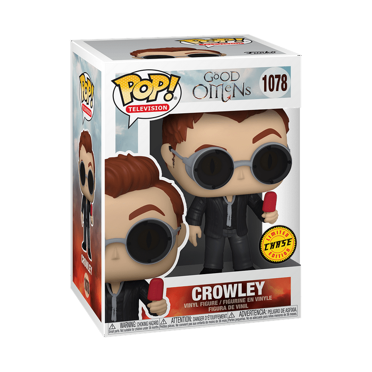 Funko POP! TV: Good Omens - Crowley with Apple with Chase