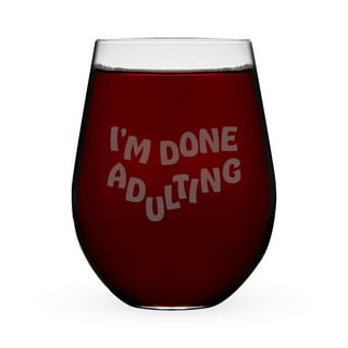 15+ Funny Wine Glasses For Wine Lovers - Best Funny Wine Glasses