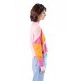 thumbnail image 4 of Ragstock Pink Combo Abstract Landscape Cardigan, 4 of 4
