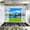 Color 1, variant on Kitchen Backsplash Peel and Stick Wall Murals Summer Beach Outside Window Window View Modern Country Aesthetic Removable Mural 35.4"W x 23.6"H, Oil Proof Vinyl Wallpaper for Fireplace & Behind Stove