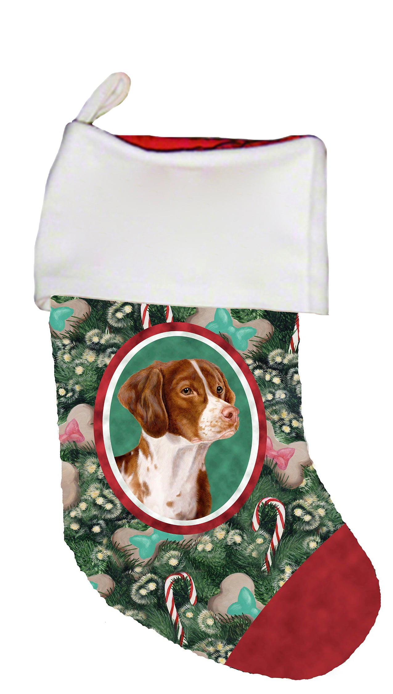 Brittany Spaniel - Best of Breed Dog Breed Christmas Stocking - Walmart.com