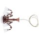 thumbnail image 2 of Miniature Lamp Miniature Decoration Furniture Ornament Mini Chandelier Light, 2 of 4
