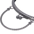 thumbnail image 4 of Purse Handle, Purse Making Supplies DIY Making Supplies Purse Clasp Frame Clasp Lock  For Handbag For Purse For Coin Bag Making Ruthenium,Gold,Silver,Bronze, 4 of 8