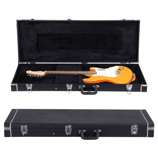 Soft Side Electric Guitar Case
 - Electric Guitar Case Hard Shell Case For Telecaster Stratocaster Style With Lockable Latch Storage Black Walmart Com Walmart Com
