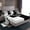 Black White 01, variant on Feelyou Fashion Couple Crown Full Size Sheets, Valentine's Day Bed Sheets, 4pcs