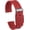Dark Red, variant on Silicone Watch Band Soft Rubber Replacement Strap with Stainless Steel Buckle for Men Women Pink 22mm