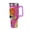 Violet-style-17, variant on An-gelica Pick-les 40 Oz Car Cup Stainless Steel Tumbler with Handle, Lid, And Straw, Reusable Large Capacity Car Cup