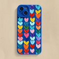 thumbnail image 3 of Funda para teléfono con pintura al óleo y corazón de amor rosa para iPhone 16, fundas para iPhone 14, 15 Pro Max, 11, 12, 13 Mini, XS, XR, X, 7, 8 Plus, SE2, carcasa trasera, 3 of 5